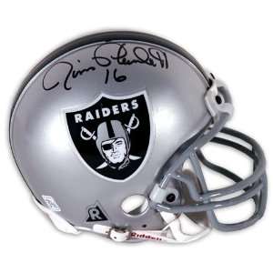   Memories Jim Plunkett Autographed Mini Helmet: Sports & Outdoors