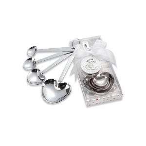   Stainless Steel Measuring Spoons Baby Shower Favor