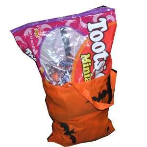 Trick Or Treat Halloween Gift Goodie Bag Tootsie Roll Mini Lollipop 