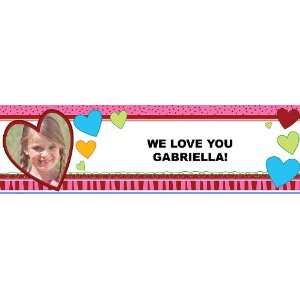   Personalized Photo Banner Medium 24 x 80