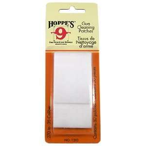    Hoppes Gun Cleaning Patches, 270 to 35 Caliber 