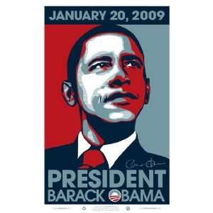 Barack Obama   Inauguration 2009 by Unknown 11x17:  Kitchen 