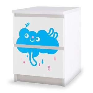   Pony pink Decal for IKEA Malm Dresser 2 Drawers
