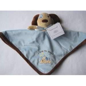   Baby Gear Blue Puppy Dog Baby Security Blanket Lovey Nunu: Baby