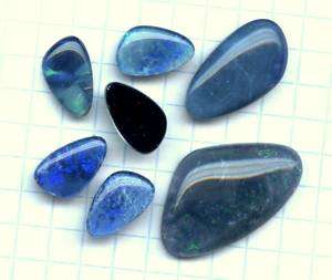 Freeform Black Opal Triplets U choose opal loose gems  