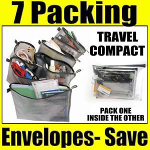  Packing Mesh Envelopes Bag Case Organizer Pouch Storage Travel  