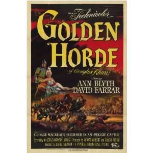  Golden Horde Movie Poster (27 x 40 Inches   69cm x 102cm 