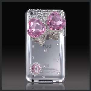  Elite by CellXpressionsTM Pink Bling Jeweled Bow Luxury 