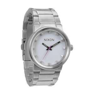  Nixon Watches   Mens Cannon Watch in White Nixon Cannon 