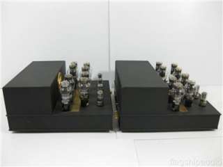Pair VAC Renaissance One Forty 140 Mono 300B Tube Power Amplifiers 
