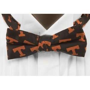  Tennessee Bow Tie   University of Tennessee Black Pre Tied Bow Tie 