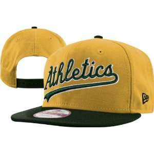   Oakland Athletics 9FIFTY Reverse Word Snapback Hat: Sports & Outdoors