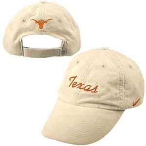   Texas Longhorns Natural Ladies Washed Corduroy Hat: Sports & Outdoors