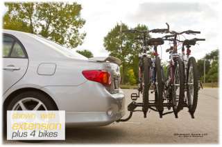 trekker bike rack product features holds one or two bicycles