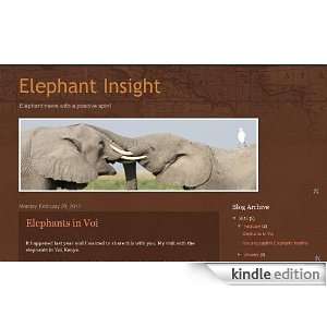  Elephant Insight Kindle Store Siggi Hosenfeld