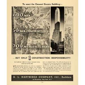   Building Construction Kravis   Original Print Ad