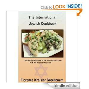   Jewish Cookbook Florence Kreisler Greenbaum  Kindle Store