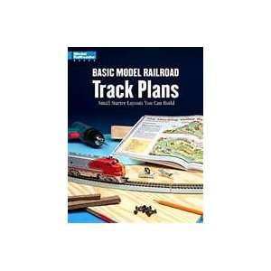   : 12237 Kalmbach Book Basic Model Railroad Track Plans: Toys & Games