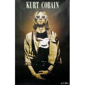  Kurt Cobain   Vintage Sunglasses   Poster: Home & Kitchen