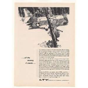  1963 LTV XC 142 Tilt Wing Aircraft Print Ad (41643)