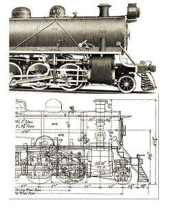 1915 American Locomotive Company catalog plans drawings  