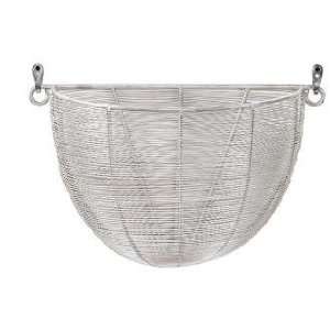  Aluminum Half Round Wall Basket