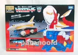 G1 Japanese Transformers Encore reissue 07 space shuttle SKY LYNX 