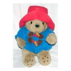    8 Paddington Bear Plush Red Hat/Blue Togglecoat: Toys & Games