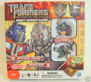 TRANSFORMERS ROBOT HEROES GAME W/FIGURES = NEW  