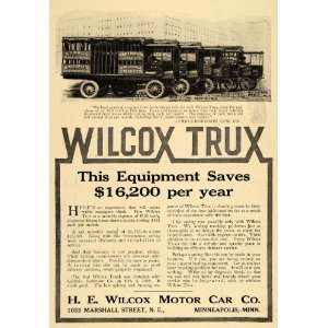  1911 Ad Wilcox Trux Gamble Robinson Motor Minneapolis 