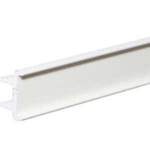    Easy Glide Plastic Curtain Track   8 Feet   White: Home & Kitchen
