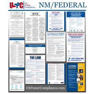  New Mexico NM and Federal all in one Labor Law Poster for 