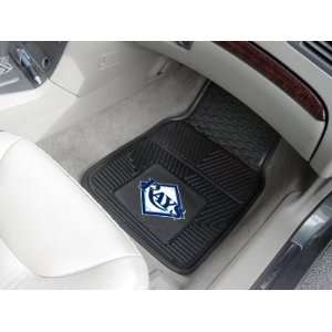   Fit Front and Rear All Weather Floor Mats   Tampa Bay Rays: Automotive