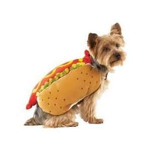  Dog Costume Plush Hot Dog Pet Costume Small 5  15 Lbs: Pet 