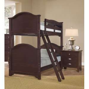   Twin Bunk Bed by Vaughan Bassett   Merlot (BB8 333TR)