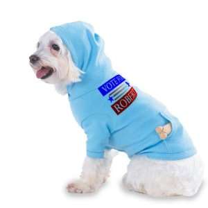  VOTE FOR ROBERT Hooded (Hoody) T Shirt with pocket for 