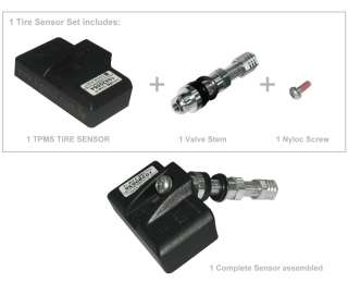 100% OE TPMS Tire Sensor Replacement Solution . Can follow your 