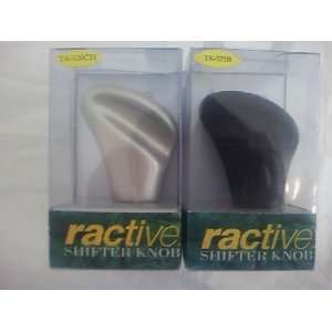 RACTIVE SHIFTER KNOBS (Pearl and black finish look 