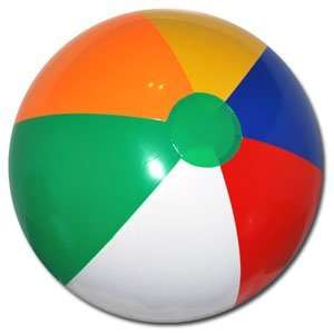    Beachballs   24 Multi Color Beach Balls: Sports & Outdoors