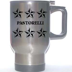     PASTORELLI Stainless Steel Mug (black design) 