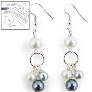   Pearl Dangle Earring Kit   Beading & Bead Kits Arts, Crafts & Sewing
