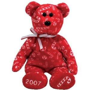  TY Beanie Baby   CANDY CANES the Bear (Red Version 