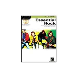  Hal Leonard Essential Rock for Alto Sax (Book/CD): Musical 
