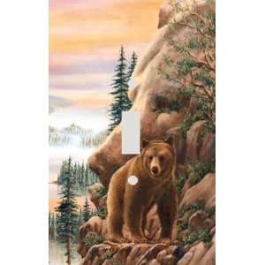  Bear Mountain Decorative Switchplate Cover