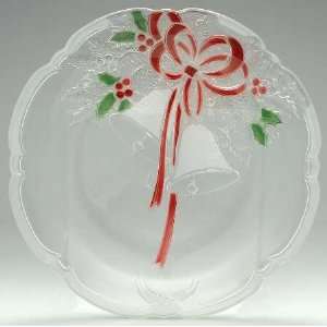 Mikasa Holiday Bells Torte Plate: Kitchen & Dining