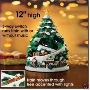  Avon Holiday Tree with Train