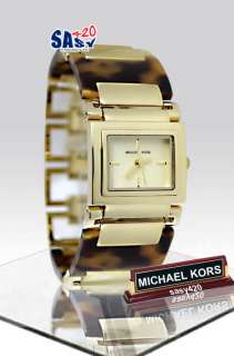 Michael Kors mk4227 Gold Tone Dial Tortoise Women Watch  