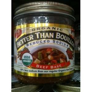 Better Than Bouillon Organic Beef Base, Reduced Sodium   16 oz