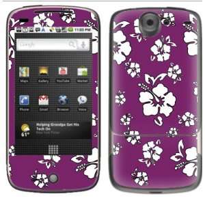    Hibiscus Design Protective Skin for Google Nexus One: Electronics