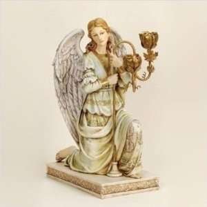  19.75 Kneeling Angel Garden Figurine
